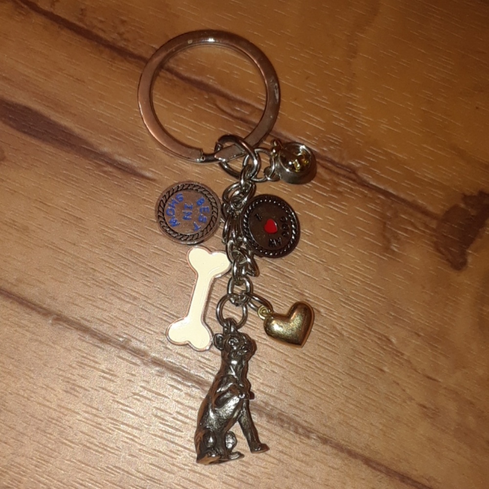 ❤I love my dog/best in show Chihuahua key chain